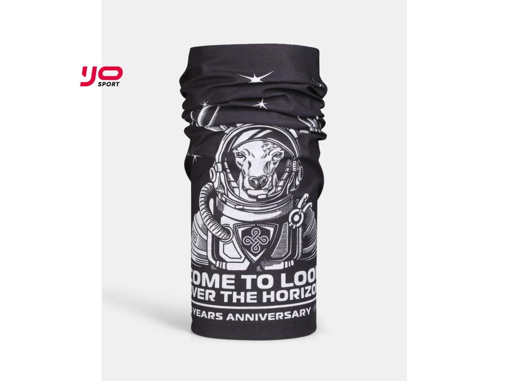 Multifunkční nákrčník Kilpi LTD SOLAR-U (Barva BLK, Velikost UNI)