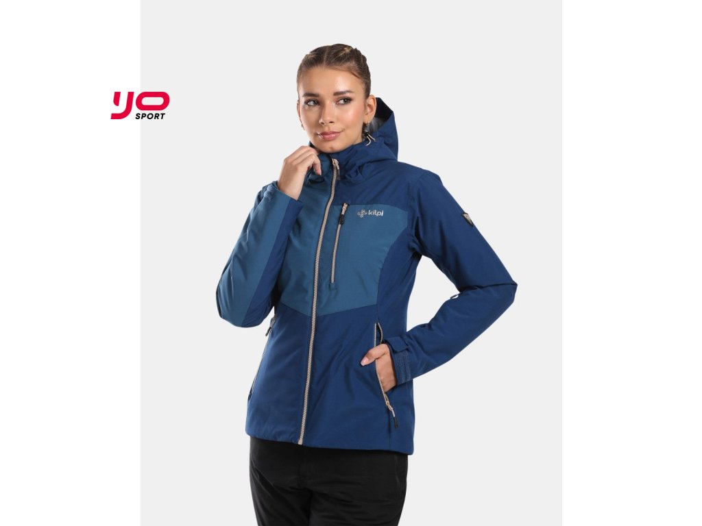 Dámská lyžařská bunda Kilpi FLIP-W (Barva DBL, Velikost 40)