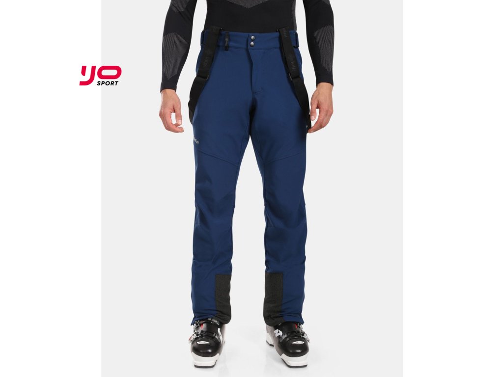 Pánské softshellové lyžařské kalhoty Kilpi RHEA-M (Barva DBL, Velikost L Short)