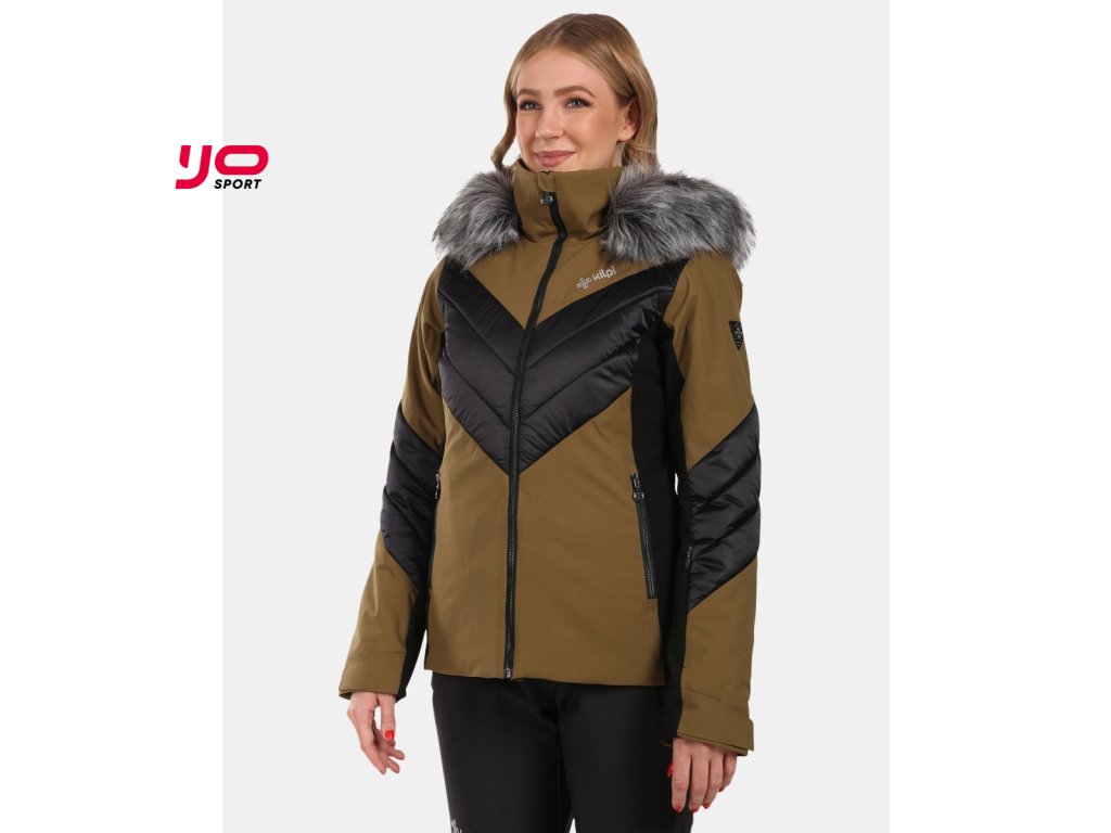 Dámská lyžařská bunda Kilpi LIN-W (Barva KHK, Velikost 44)