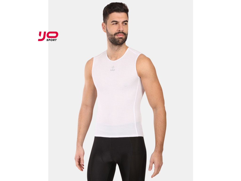 Unisex funkční tílko pro aktivní životní styl Kilpi NETTY-U (Barva WHT, Velikost L)