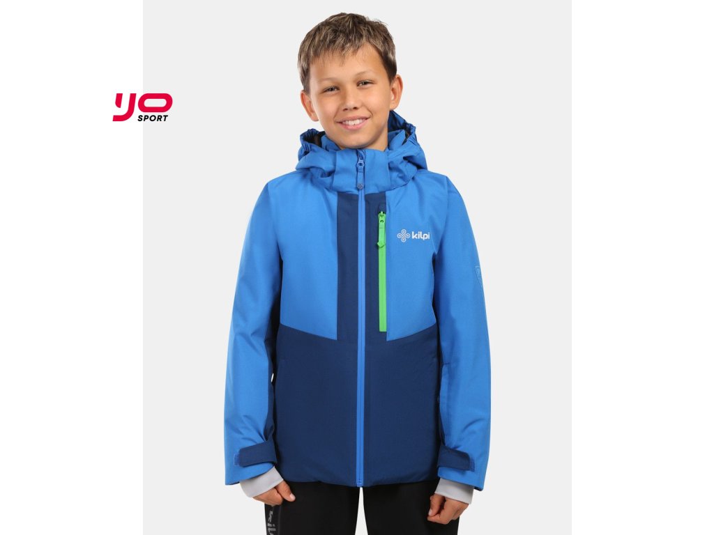 Chlapecká lyžařská bunda Kilpi DENVER-JB (Barva BLU, Velikost 122)