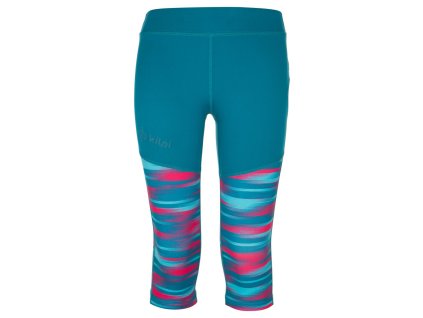 Dívčí 3/4 legíny Kilpi DARLEY-JG (Barva TRQ, Velikost 86)