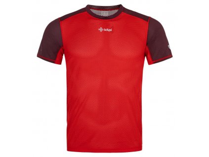 Pánské běžecké triko Kilpi COOLER-M (Barva RED, Velikost S)