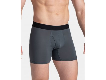 Pánské technické boxerky 2 pack Kilpi 2P NETT-U (Barva DGY, Velikost L)
