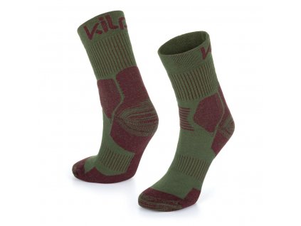 Unisex outdoorové ponožky Kilpi ULTRA-U (Barva KHK, Velikost 39)