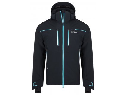 Pánská lyžařská bunda Kilpi TEAM JACKET-M (Barva BLK, Velikost L)