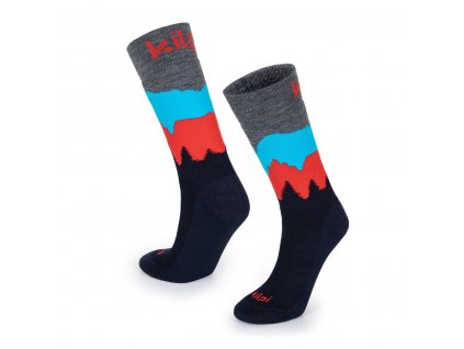 Unisex ponožky z merino vlny Kilpi NORS-U (Barva DBL, Velikost 35)