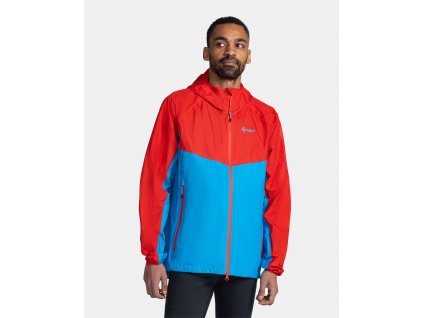 Pánská hardshellová outdoorová bunda Kilpi HURRICANE-M (Barva RED, Velikost L)
