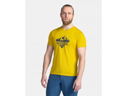 Pánské technické triko Kilpi GAROVE-M (Barva GLD, Velikost 3XL)