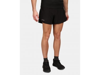 Pánské běžecké šortky Kilpi COMFY-M (Barva BLK, Velikost L)