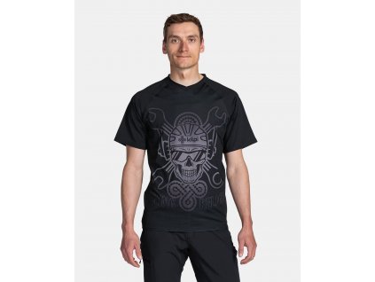 Pánský cyklistický dres Kilpi REMIDO-M (Barva BLK, Velikost L)