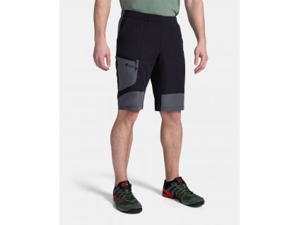 Pánské outdoorové kraťasy Kilpi BREADY-M (Barva BLK, Velikost L)