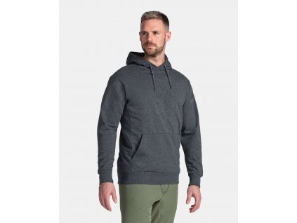 Pánská bavlněná mikina Kilpi LAGOA-M (Barva DGY, Velikost L)