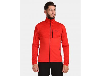 Pánská funkční mikina Kilpi ERIN-M (Barva RED, Velikost 3XL)
