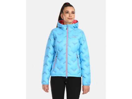 Dámská péřová bunda Kilpi ALBERTA-W (Barva BLU, Velikost 36)