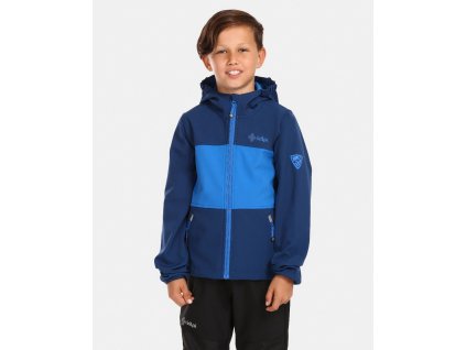 Chlapecká softshellová bunda Kilpi RAVIO-J (Barva BLU, Velikost 110)