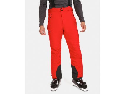 Pánské lyžařské kalhoty Kilpi METHONE-M (Barva RED, Velikost L)