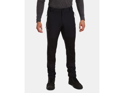 Pánské outdoorové kalhoty KILPI TIDE-M (Barva BLK, Velikost L)
