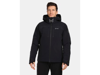 Pánská luxusní lyžařská bunda Kilpi LTD ASTER-M (Barva BLK, Velikost L)