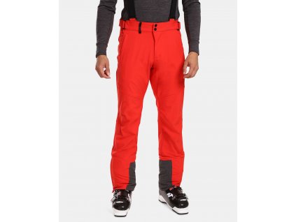 Pánské softshellové lyžařské kalhoty Kilpi RHEA-M (Barva RED, Velikost XXL)