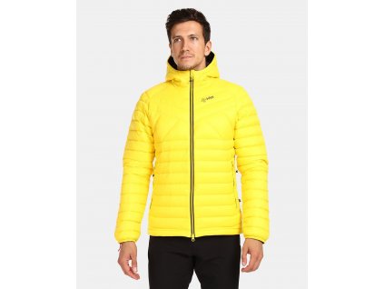Pánská péřová bunda Kilpi PYRAMIDEN-M (Barva YEL, Velikost 6XL)