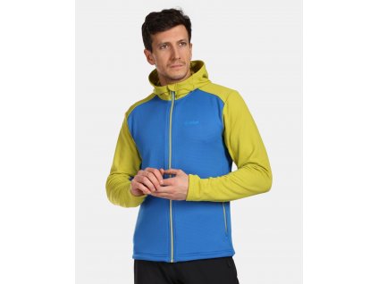 Pánská sportovní mikina s kapucí Kilpi SEVELEN-M (Barva BLU, Velikost L)