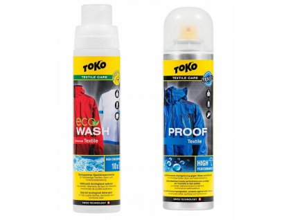 Duo-Pack Textile Proof Eco Textile Wash Toko,impregnace