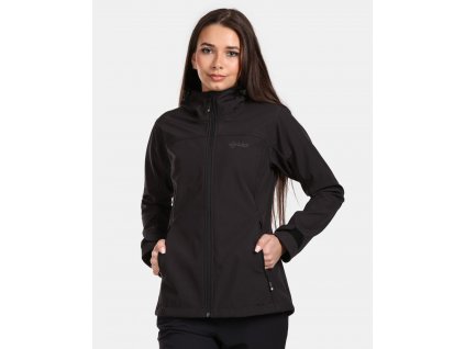 Dámská softshellová bunda Kilpi RAVIA-W (Barva BLK, Velikost 40)