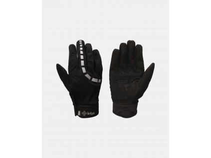 Cyklistické rukavice Kilpi REDBUD-U (Barva BLK, Velikost L)