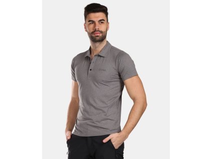 Pánské funkční polo tričko Kilpi GIVRY-M (Barva BLK, Velikost L)