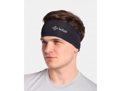 Sportovní čelenka Kilpi COOLY-U (Barva BLK, Velikost L)