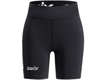 Kalhoty elastické kr. Pace High Waist Swix textil,kalhoty elastické kr.,dám.