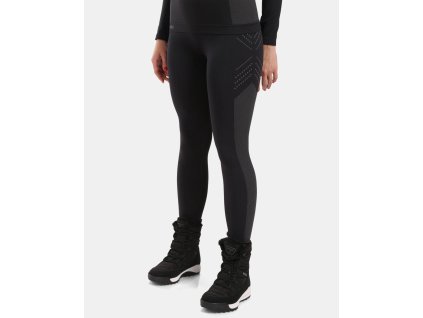 Dámské termo kalhoty Kilpi OLINE-W (Barva BLK, Velikost 36)