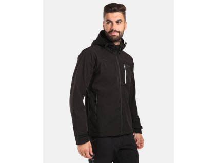 Pánská softshellová bunda Kilpi RAVIO-M (Barva BLK, Velikost 3XL)