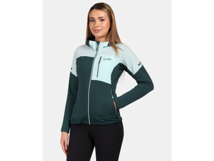 Dámská funkční mikina s kapucí Kilpi MEMPHIS-W (Barva DGN, Velikost 34)