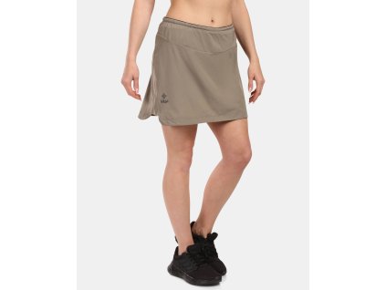 Kilpi NINA-W praktická outdoorová sukně pro aktivní ženy (Barva KHK, Velikost 34)