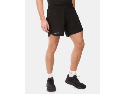 Pánské běžecké šortky Kilpi RAFEL-M (Barva BLK, Velikost M)