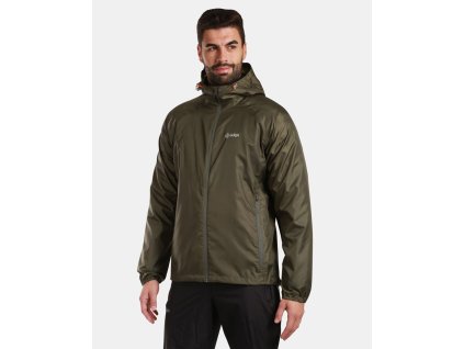 Outdoorová nepromokavá bunda Kilpi JALUU-U (Barva DGN, Velikost L)