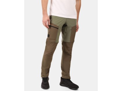 Pánské outdoorové odepínací kalhoty Kilpi HOSIO-M (Barva KHK, Velikost XXL)