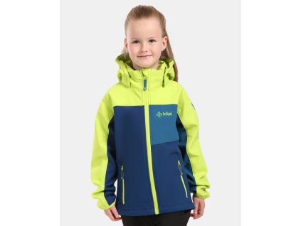 Chlapecká softshellová bunda Kilpi RAVIO-J (Barva DBL, Velikost 110)