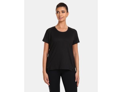 Dámské funkční tričko Kilpi LIMED-W (Barva BLK, Velikost 34)