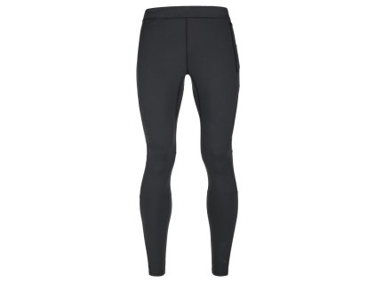 Pánské běžecké legíny Kilpi RUNNER-M (Barva BLK, Velikost S)