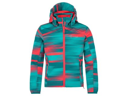 Dívčí softshellová bunda Kilpi RAVIA-J (Barva TRQ, Velikost 122)