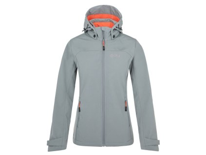 Dámská softshellová bunda Kilpi RAVIA-W (Barva DGY, Velikost 34)