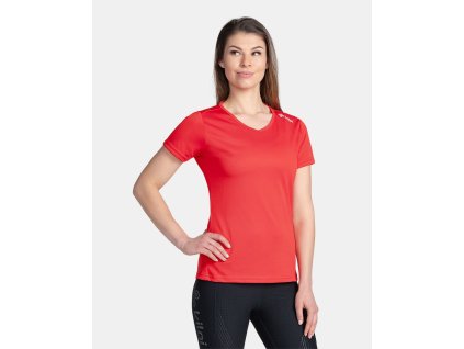 Dámské funkční tričko Kilpi DIMA-W (Barva RED, Velikost 36)