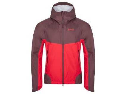 Pánská outdoorová bunda Kilpi HURRICANE-M (Barva RED, Velikost M)