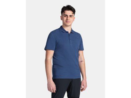 Pánské bavlněné polo tričko Kilpi VILAR-M (Barva DBL, Velikost L)