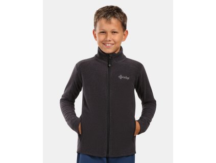 Dětská fleecová mikina Kilpi GLAMER-J (Barva BLK, Velikost 122)