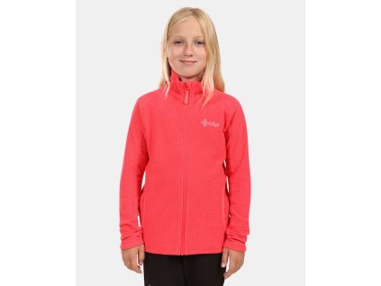 Dětská fleecová mikina Kilpi GLAMER-J (Barva PNK, Velikost 164)